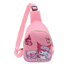 Bolsa Infantil Transversal de Ombro / Peito com Estampa de Desenho Animado