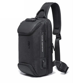 Bolsa Transversal de Ombro/Peito - Antifurto e Impermeável