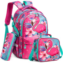 Kit Escolar 3 Peças com Estampas Animadas: Mochila, Lancheira e Estojo