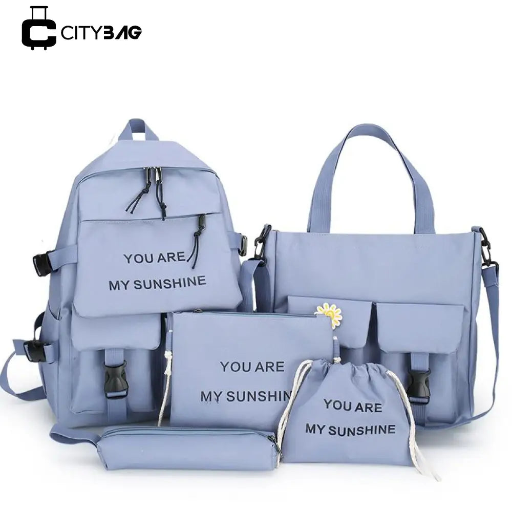 Kit Escolar para Adolescentes 5 em 1 - CityBag