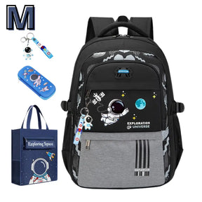 Kit Mochila Escolar Astronauta Ortopédica