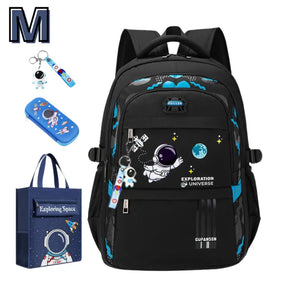 Kit Mochila Escolar Astronauta Ortopédica