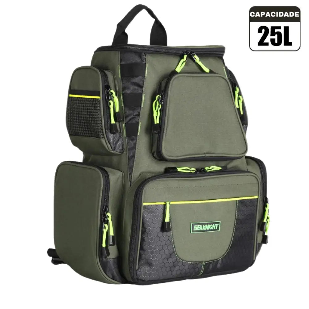 Mochila de Pesca de Grande Armazenamento - 7L / 25L