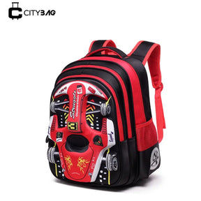 Mochila Escolar de Carro 3D - Impermeável