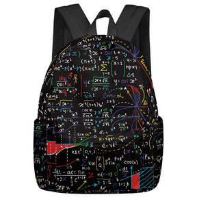 Mochila Escolar de Fórmula Matemática