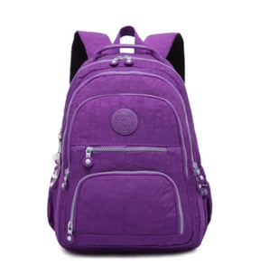 Mochila Escolar Feminina Com Várias Divisórias