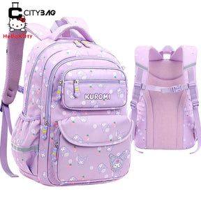 Mochila Escolar Hello Kitty para Meninas
