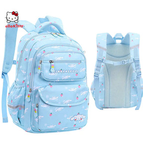 Mochila Escolar Hello Kitty para Meninas