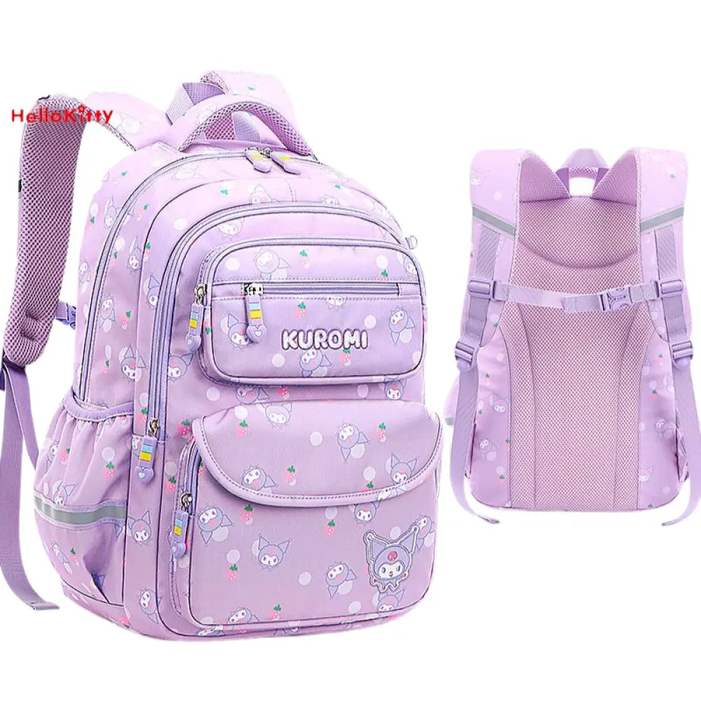 Mochila Escolar Hello Kitty para Meninas