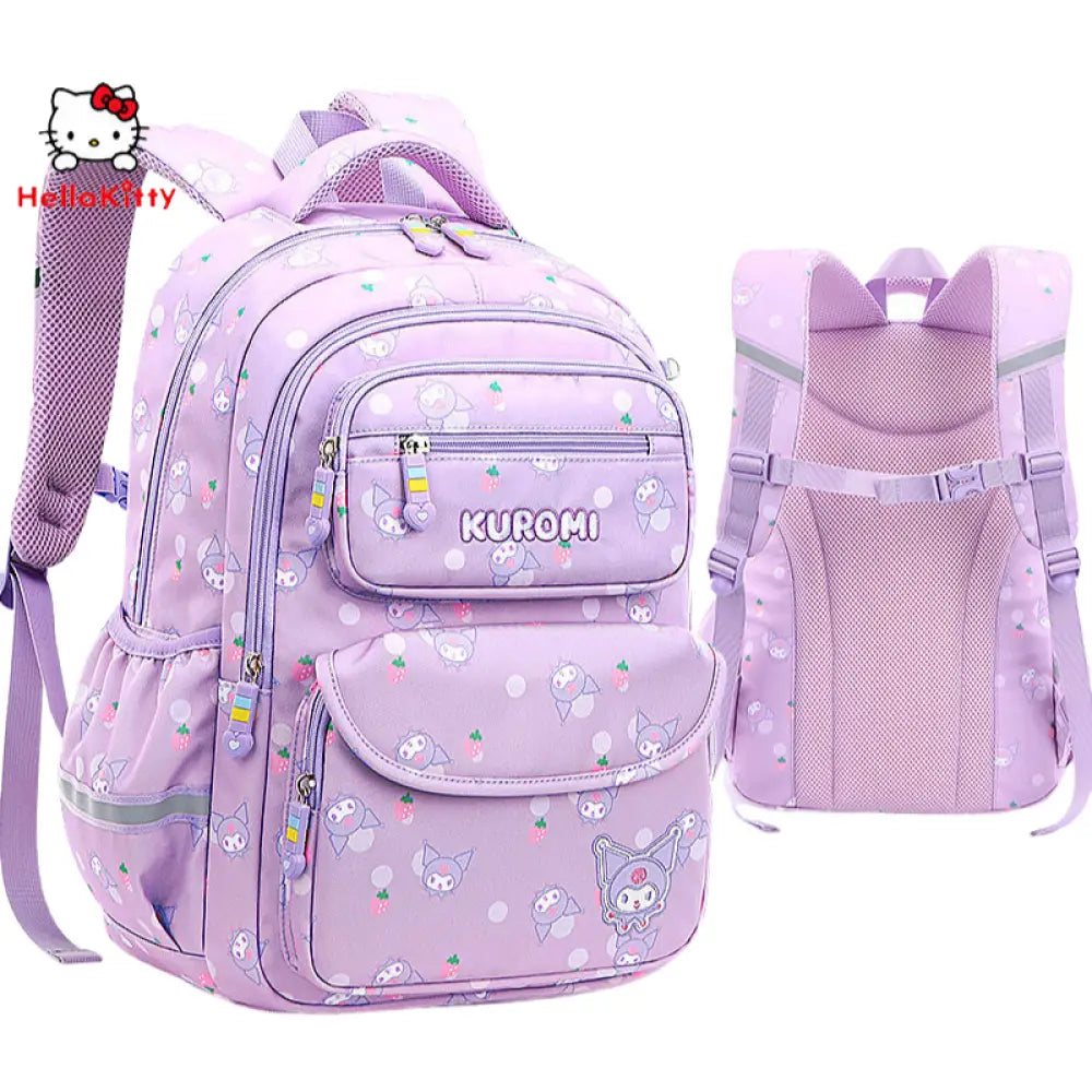 Mochila Escolar Hello Kitty para Meninas