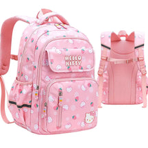 Mochila Escolar Hello Kitty para Meninas