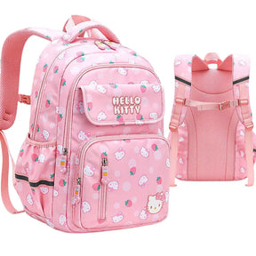Mochila Escolar Hello Kitty para Meninas