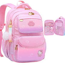 Mochila Escolar Hello Kitty para Meninas