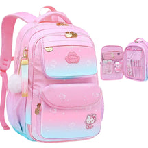 Mochila Escolar Hello Kitty para Meninas