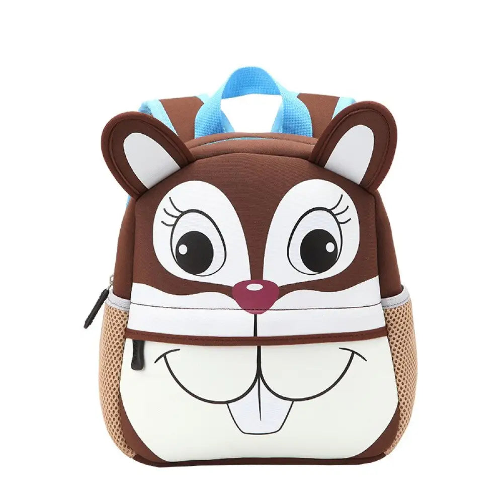 Mochila Escolar Infantil - Bichinhos  3D