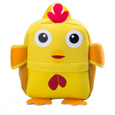 Mochila Escolar Infantil - Bichinhos  3D