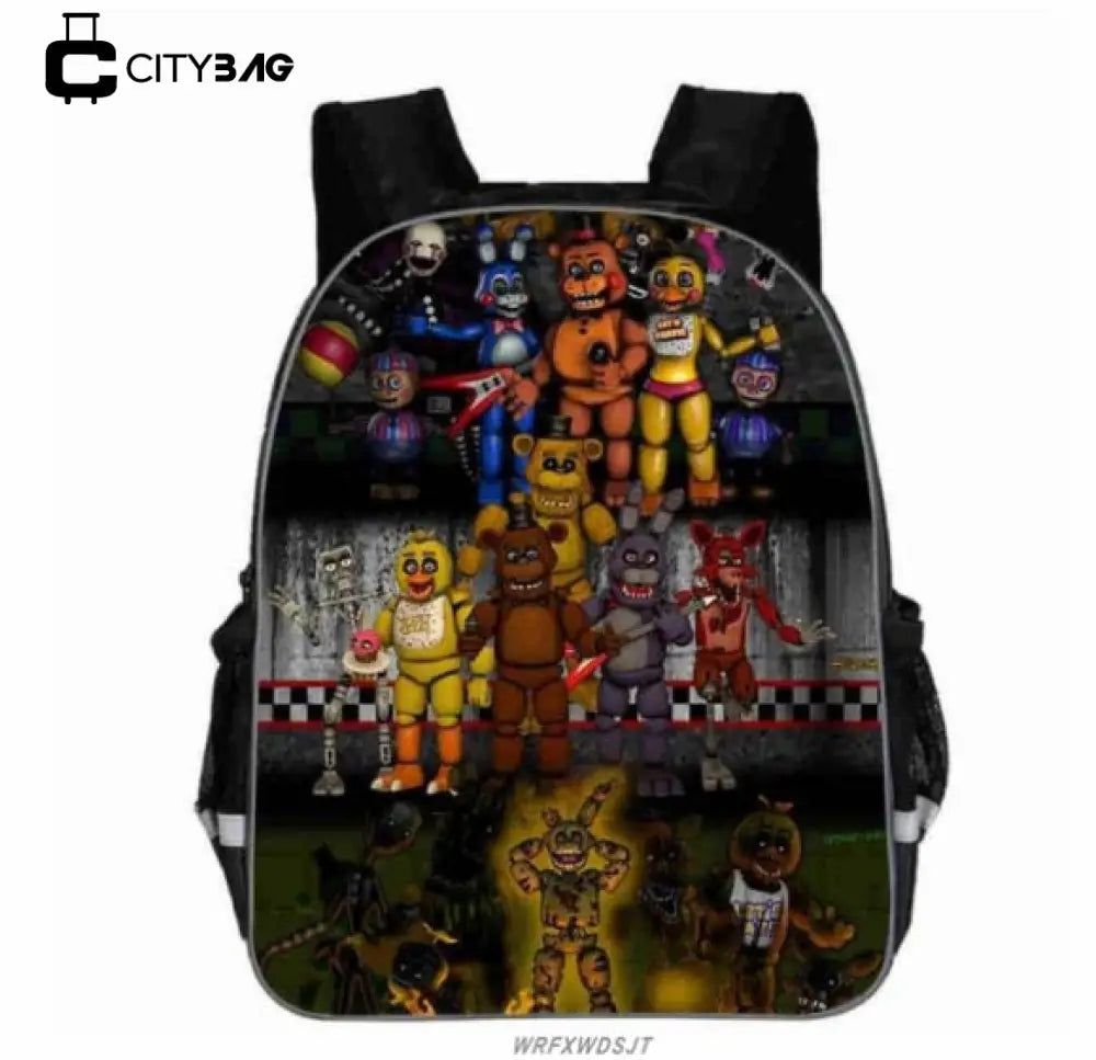 Mochila Escolar Infantil Five Nights at Freddy's