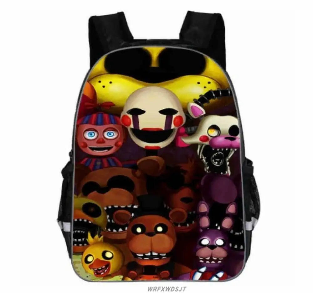 Mochila Escolar Infantil Five Nights at Freddy's