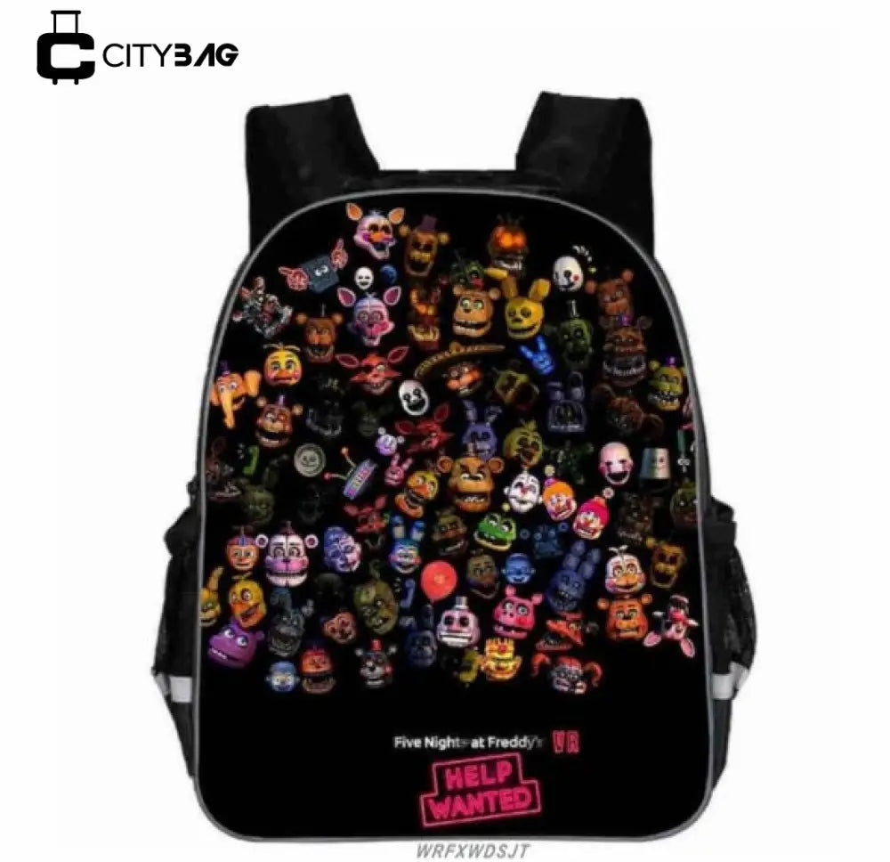 Mochila Escolar Infantil Five Nights at Freddy's