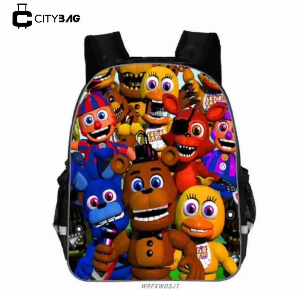 Mochila Escolar Infantil Five Nights at Freddy's