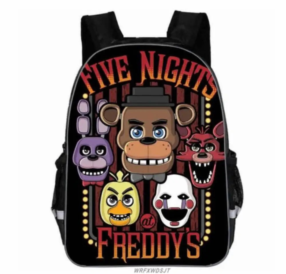 Mochila Escolar Infantil Five Nights at Freddy's