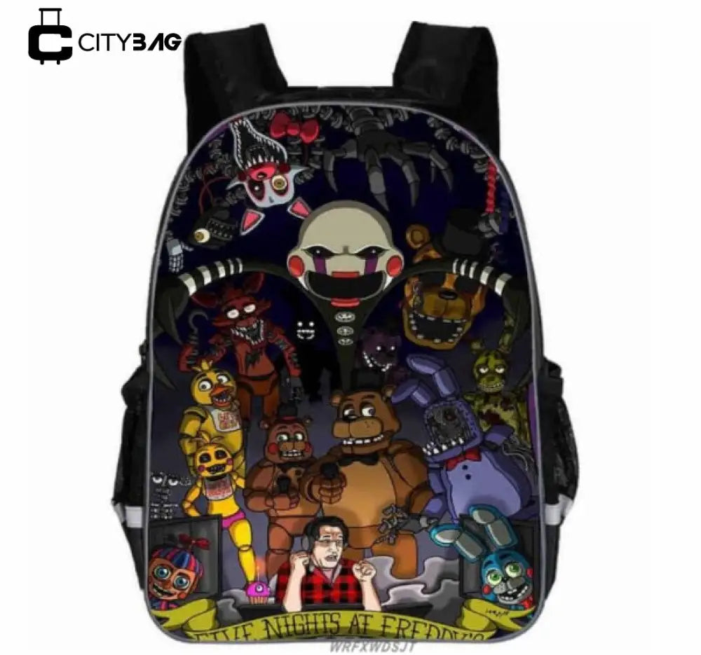 Mochila Escolar Infantil Five Nights at Freddy's