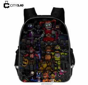 Mochila Escolar Infantil Five Nights at Freddy's