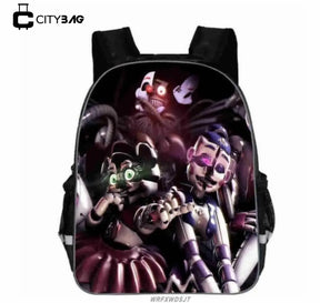 Mochila Escolar Infantil Five Nights at Freddy's