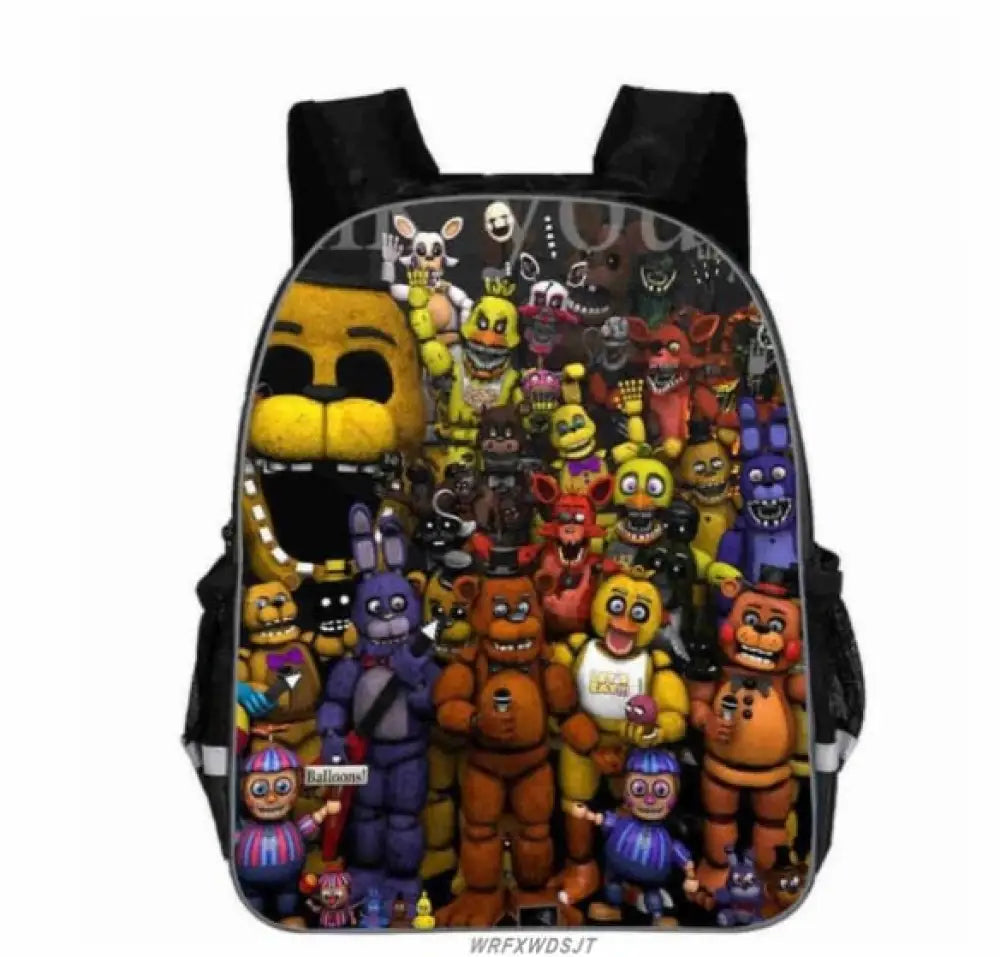 Mochila Escolar Infantil Five Nights at Freddy's