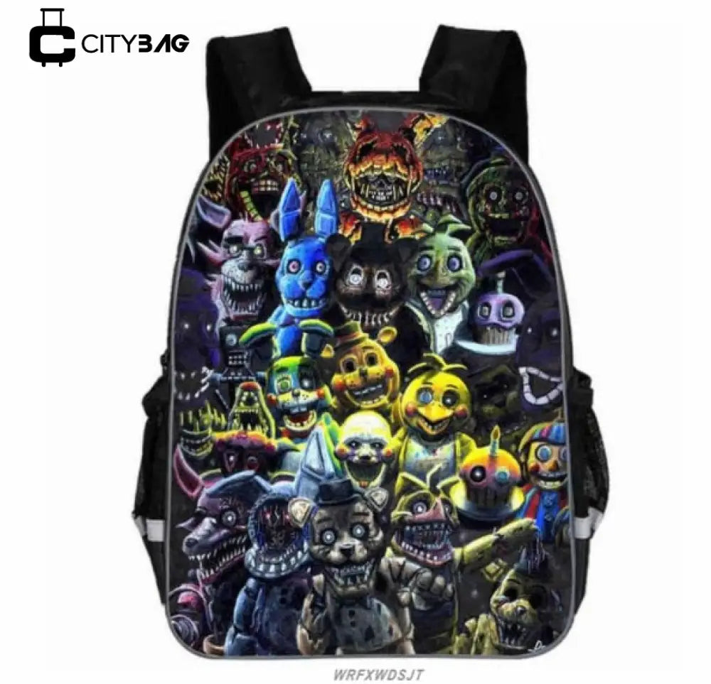 Mochila Escolar Infantil Five Nights at Freddy's