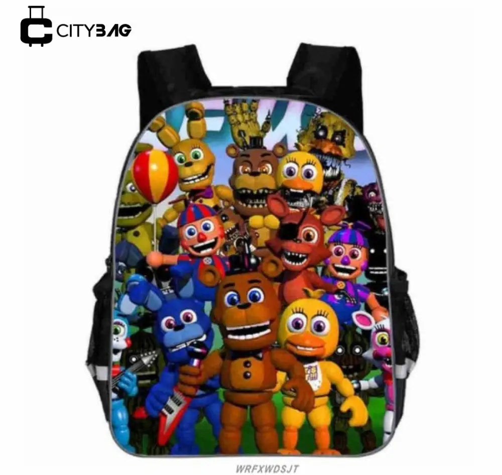Mochila Escolar Infantil Five Nights at Freddy's