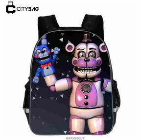 Mochila Escolar Infantil Five Nights at Freddy's