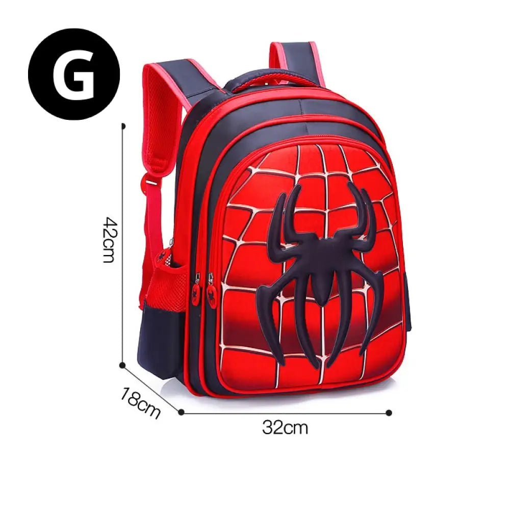 Mochila Escolar Infantil Homem Aranha 3D