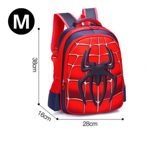 Mochila Escolar Infantil Homem Aranha 3D