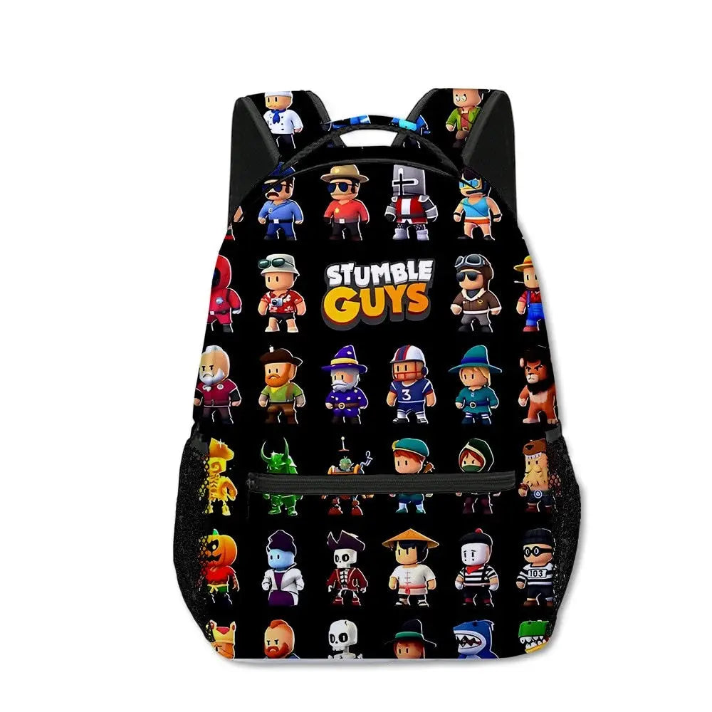 Mochila Escolar Infantil Stumble Guys