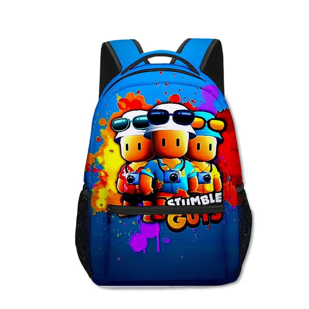 Mochila Escolar Infantil Stumble Guys