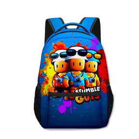 Mochila Escolar Infantil Stumble Guys