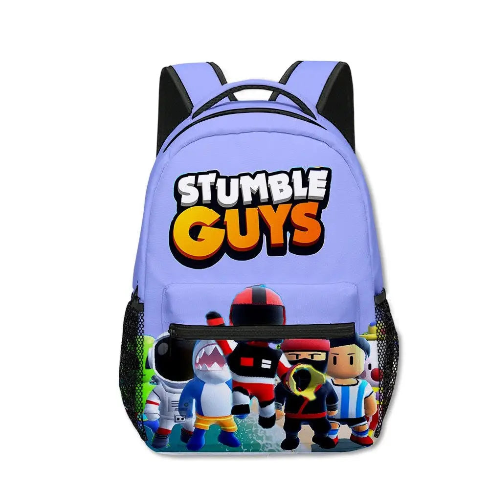 Mochila Escolar Infantil Stumble Guys