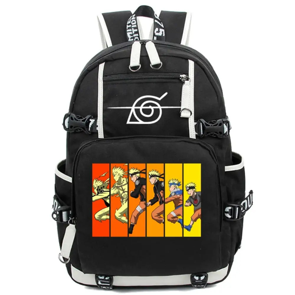 Mochila Escolar Naruto - Impermeável