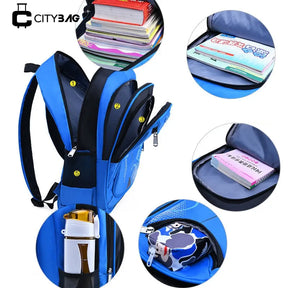 Mochila Escolar Ortopédica Impermeável Infantil