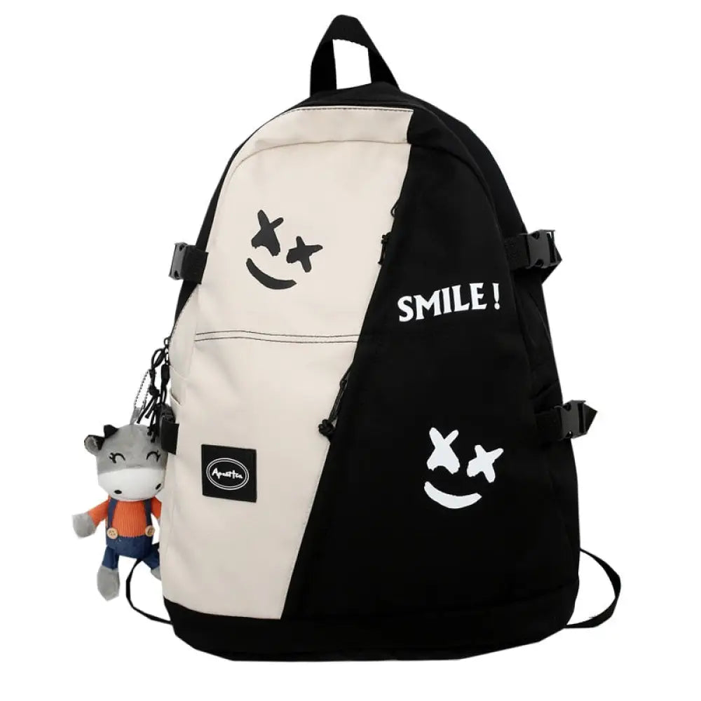 Mochila Escolar Smile - Acompanha Pingente da Vaquinha - CityBag