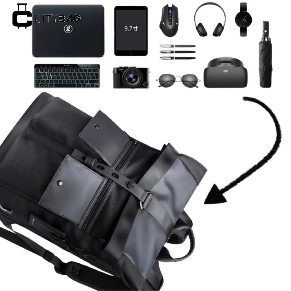 Mochila Estilosa para Negócios - Elegância e Praticidade