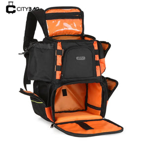 Mochila Impermeável para Pesca Com / Sem 4 Caixas