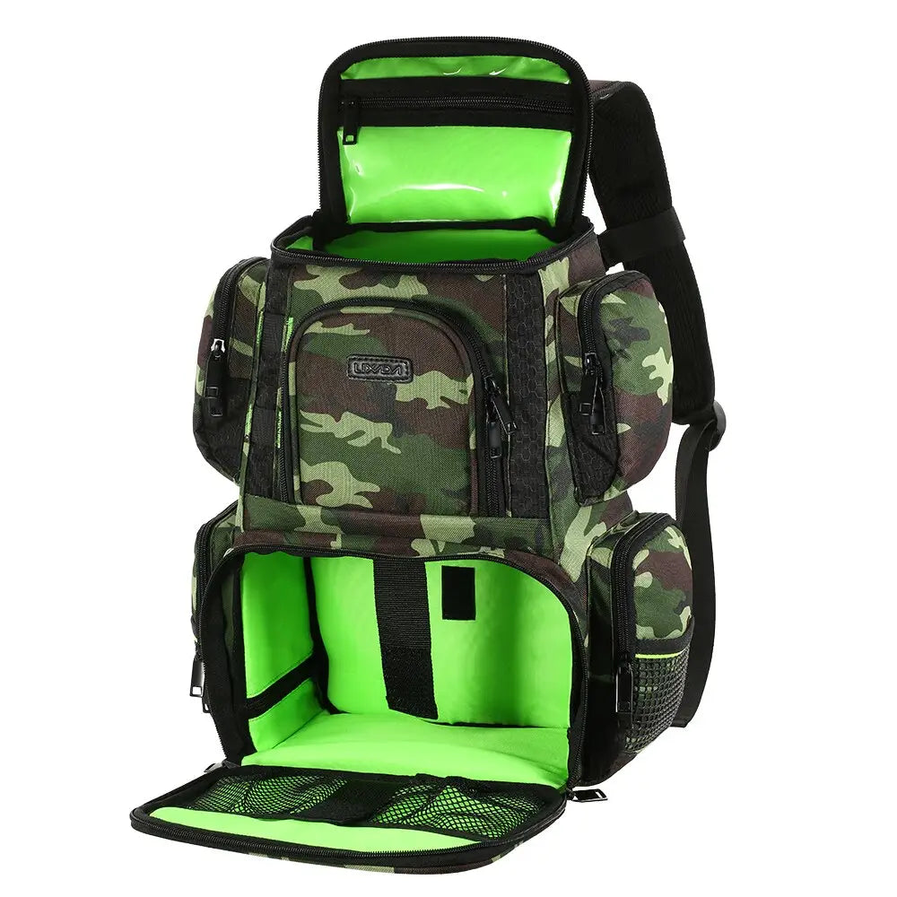 Mochila Impermeável para Pesca Com / Sem 4 Caixas
