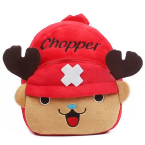 Mochila Infantil de Pelúcia -  Personagens de Desenho Animado