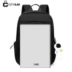 Mochila Minimalista Impermeável Para Escola / Trabalho Esporte