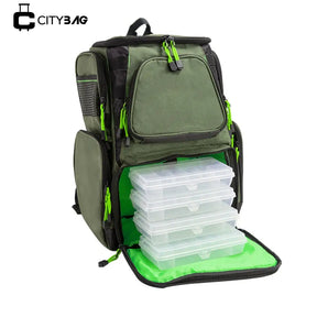 Mochila para Pesca com Grande Armazenamento
