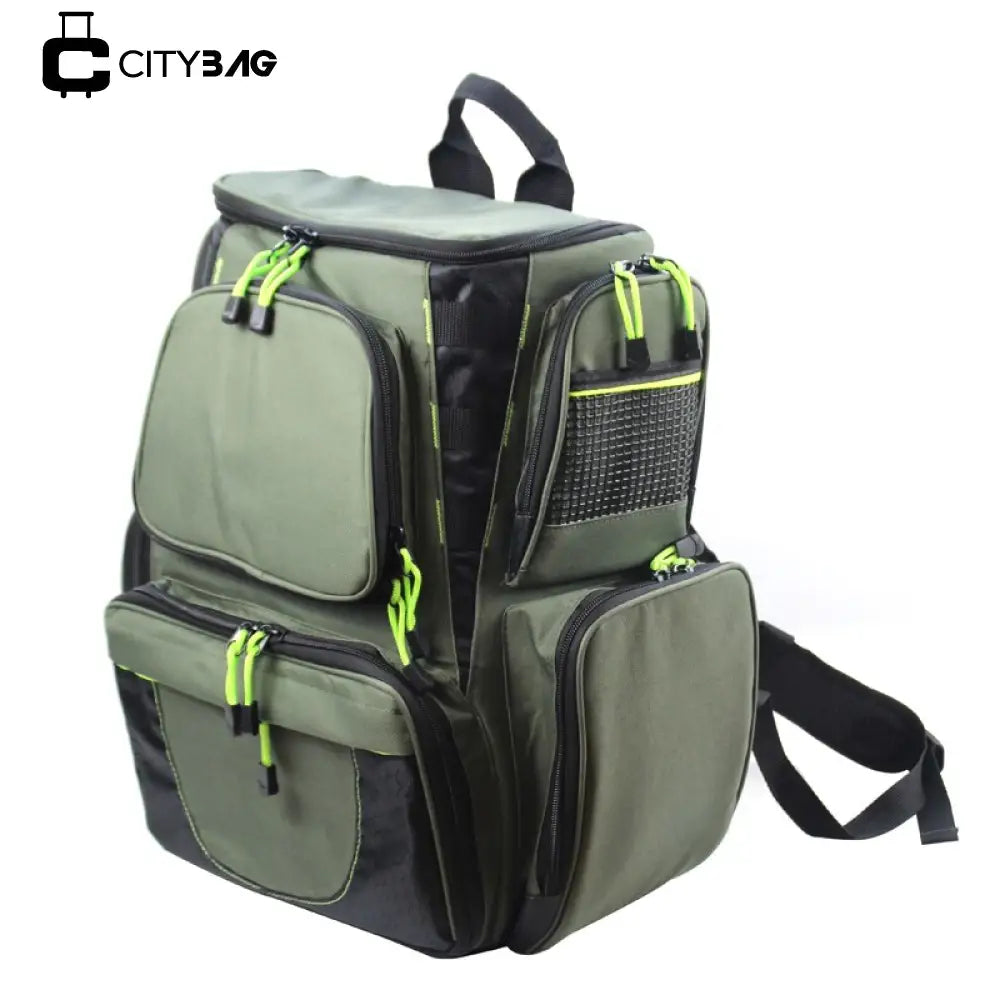 Mochila para Pesca com Grande Armazenamento