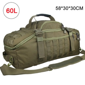 Mochila Tática Militar para Viagem ou Acampamento com 40L - 60L - 80L