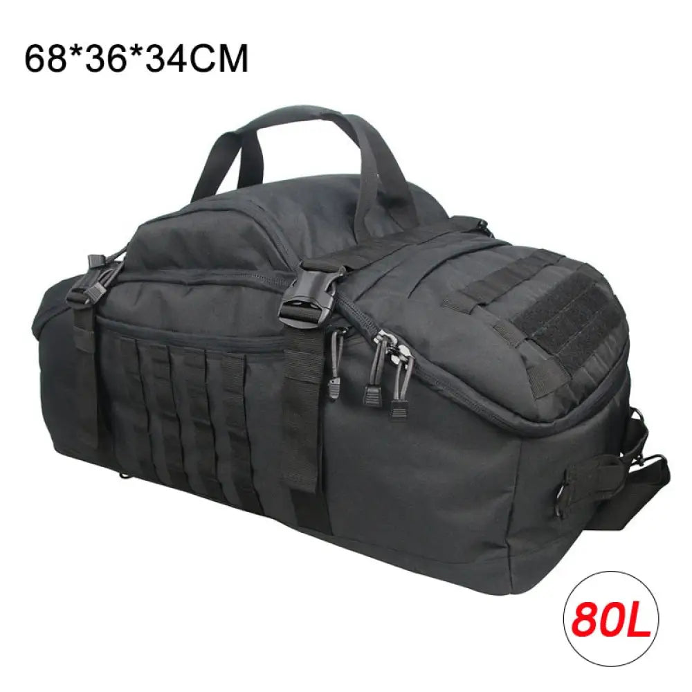 Mochila Tática Militar para Viagem ou Acampamento com 40L - 60L - 80L